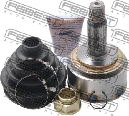 Febest 0310-057 - Zestaw przegubu, wał napędowy www.parts5.com