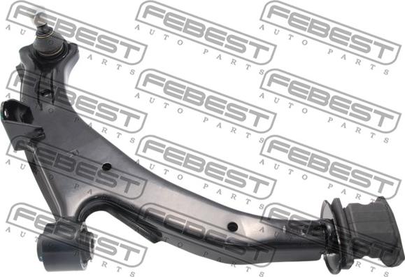 Febest 0324-HRVRH - Носач, окачване на колелата www.parts5.com