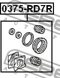 Febest 0375-RD7R - Set reparatie, etrier www.parts5.com