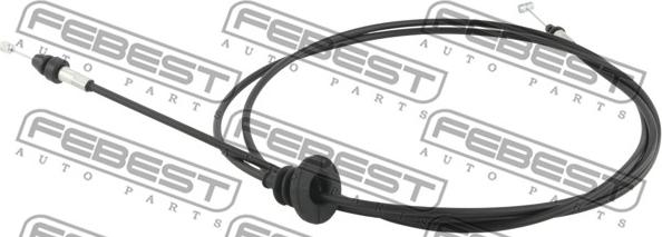Febest 02101T31 - Bonnet Cable parts5.com