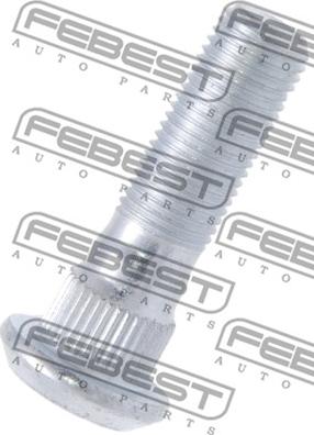 Febest 0284-004 - Sworzeń koła www.parts5.com