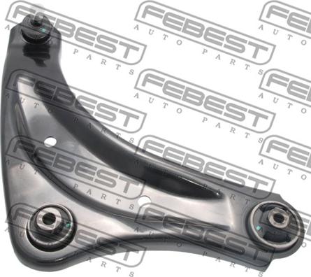 Febest 0224-F15RH - Рычаг подвески колеса www.parts5.com