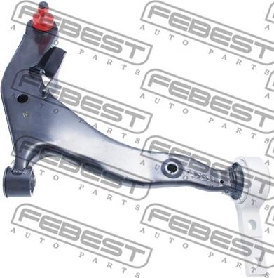 Febest 0224-Z50RH - Brat, suspensie roata www.parts5.com