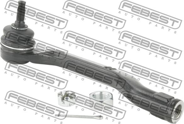 Febest 0221-D10LH - Наконечник рулевой тяги, шарнир www.parts5.com