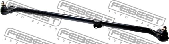 Febest 0222-R20 - Inner Tie Rod, Axle Joint parts5.com