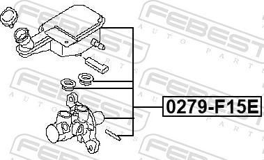 Febest 0279-F15E - Brake Master Cylinder parts5.com
