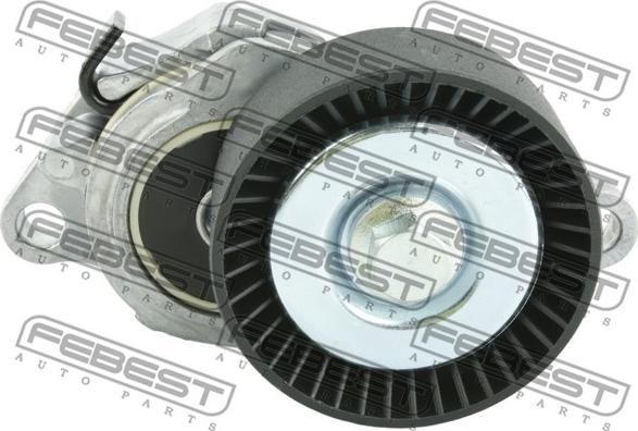 Febest 0790-GRV - Belt Tensioner, v-ribbed belt www.parts5.com