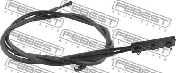 Febest 19101-F30F - Жило за капака на двигателя www.parts5.com