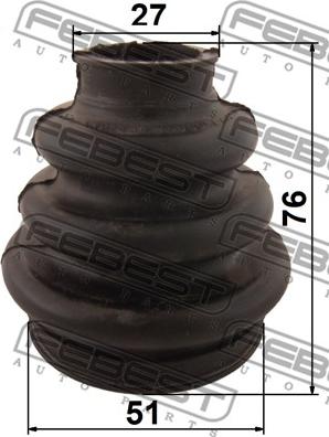 Febest 1917-E90R - Fuelle, árbol de transmisión www.parts5.com