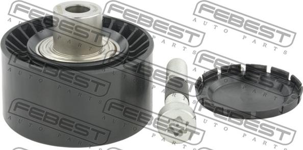 Febest 1988-F80 - Polea inversión / guía, correa poli V www.parts5.com