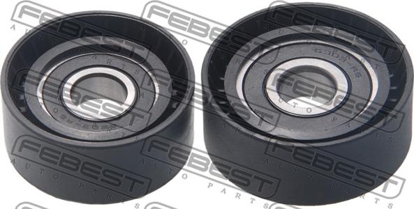 Febest 1987-F20-KIT - Polea inversión / guía, correa poli V parts5.com