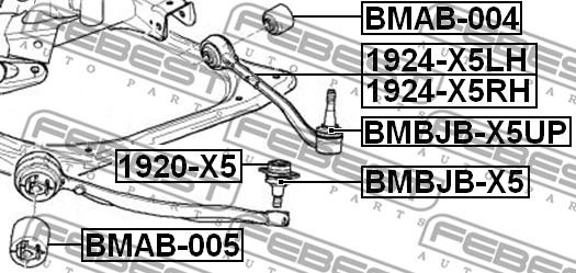 Febest BMAB-004 - Puks www.parts5.com