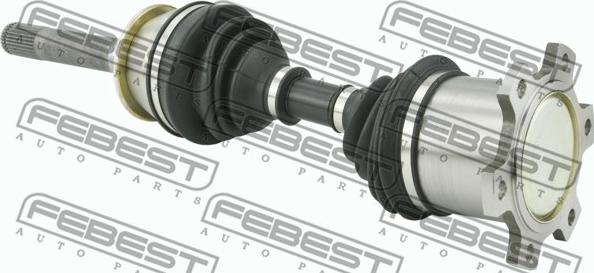 Febest 1414-MUS - Drive Shaft www.parts5.com