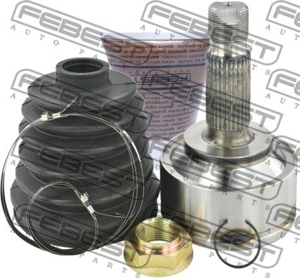 Febest 1610-639 - Kompletan kardan, pogonsko vratilo www.parts5.com