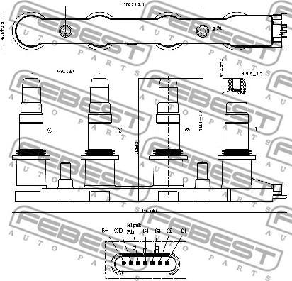 Febest 10640-001 - Ignition Coil www.parts5.com