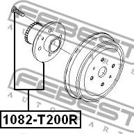 Febest 1082-T200R - Ступица колеса, поворотный кулак www.parts5.com