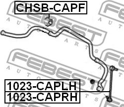 Febest 1023-CAPRH - Šipka / potporanj, stabilizator www.parts5.com