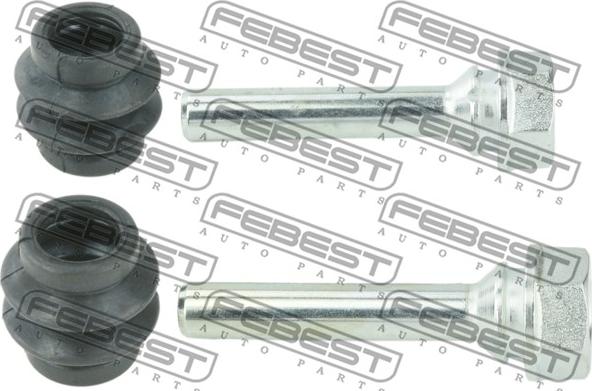 Febest 1074-C100R-KIT - Surub ghidare, etrier frana www.parts5.com