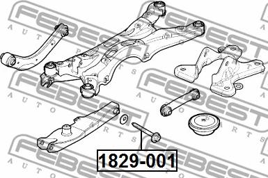 Febest 1829-001 - Surub corectare inclinare www.parts5.com