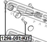 Febest 1298-001-KIT - Camber Correction Screw www.parts5.com