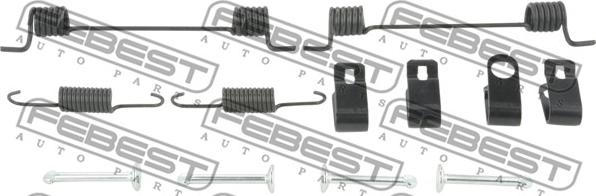 Febest 1204-SFER-KIT - Accessory Kit, parking brake shoes www.parts5.com