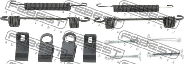 Febest 1204-SONR-KIT - Accessory Kit, parking brake shoes www.parts5.com