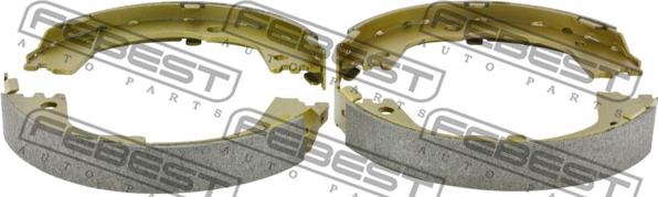 Febest 1202SFER - Brake Shoe, Drum brakes www.parts5.com