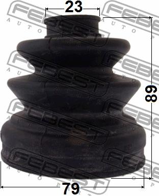 Febest 1215-SANFER - Bellow, drive shaft www.parts5.com