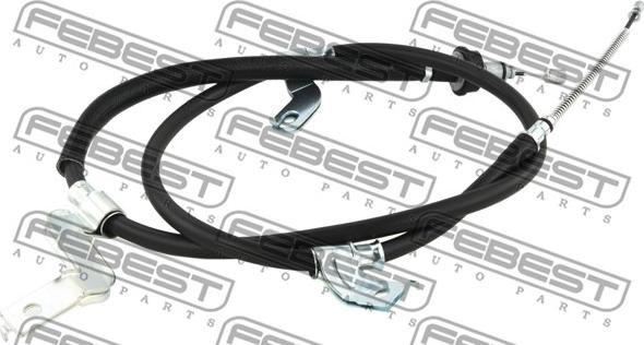 Febest 12100-SBDRUMRH - Cablu, frana de parcare www.parts5.com