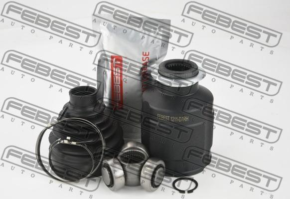 Febest 1211-D7RH - Joint Kit, drive shaft www.parts5.com