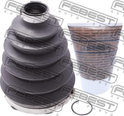 Febest 1217P-H1 - Маншон, полуоска www.parts5.com