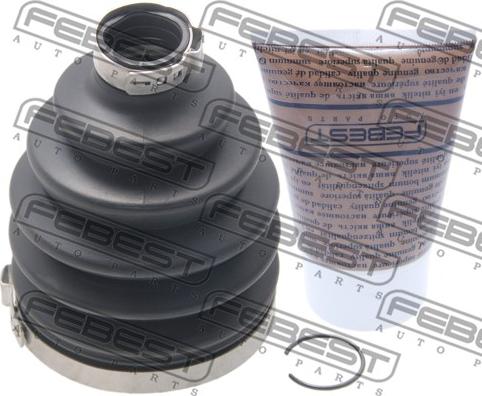 Febest 1217P-TUC20 - Fuelle, árbol de transmisión www.parts5.com