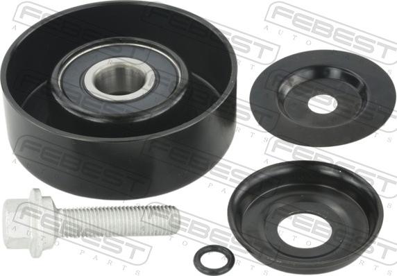 Febest 1288-DM - Deflection / Guide Pulley, v-ribbed belt www.parts5.com