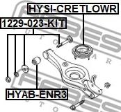 Febest 1229-023-KIT - Šroub pro opravu odklonu kola www.parts5.com