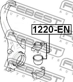 Febest 1220-EN - Ball Joint www.parts5.com