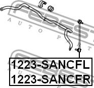 Febest 1223-SANCFR - Rod / Strut, stabiliser www.parts5.com