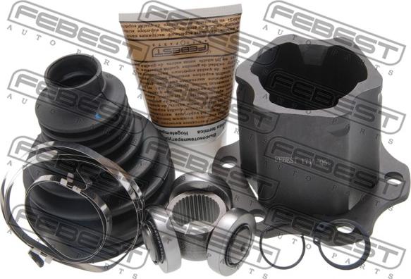 Febest 1711-Q5 - Zestaw przegubu, wał napędowy www.parts5.com