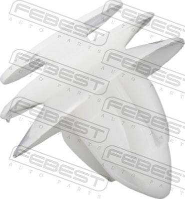 Febest 88570-038 - Clip, trim / protective strip www.parts5.com