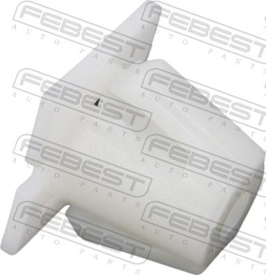 Febest 88570-194 - Clip, trim / protective strip www.parts5.com