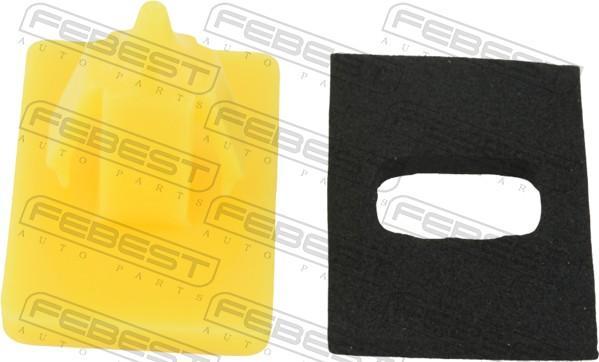 Febest 88570-192 - Clip, trim / protective strip www.parts5.com