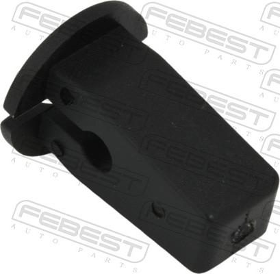 Febest 88570-156 - Clip, trim / protective strip www.parts5.com