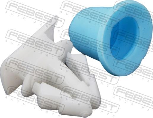 Febest 88570-169 - Klip, ozdobná / ochranná lišta www.parts5.com