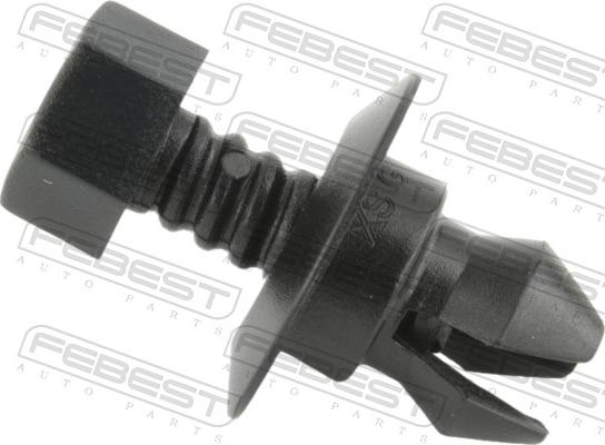 Febest 88570-166 - Зажим, молдинг / защитная накладка www.parts5.com