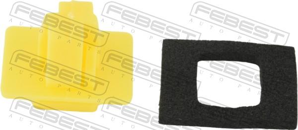 Febest 88570-189 - Зажим, молдинг / защитная накладка www.parts5.com