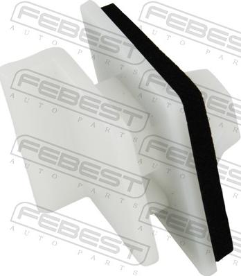 Febest 88570-125 - Clip, listwa ochronna www.parts5.com