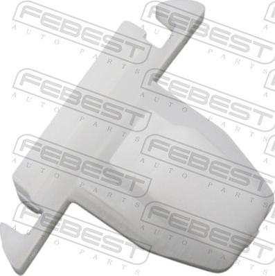 Febest 88570-207 - Clip, trim / protective strip www.parts5.com