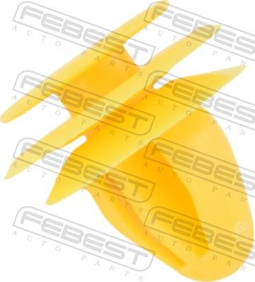 Febest 88570-229 - Зажим, молдинг / защитная накладка www.parts5.com