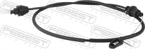 Febest 24107-KANGF - Gaz pedalı teli www.parts5.com