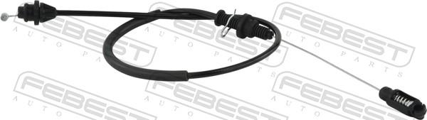 Febest 24107LOGI8V - Accelerator Cable www.parts5.com