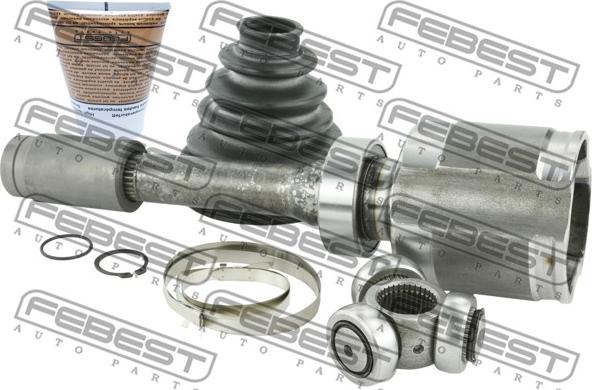 Febest 2411-DUSTRH - Шарнирный комплект, ШРУС, приводной вал www.parts5.com